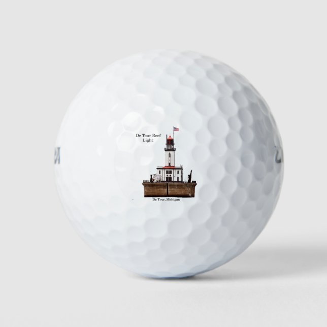 De Tour Riff Light Golf Bälle (Vorderseite)
