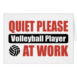 De tranquillité joueur de volleyball svp au