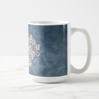 de tuile de tasse d'heure-milliampère de jongg