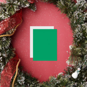 De Vacances En Aluminium Carte postale Emerald Foil Holiday - Personnalisab