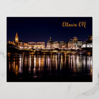 De Vacances En Aluminium Carte postale Ottawa, On