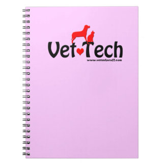 de vétérinaire de technologie de carnet rose