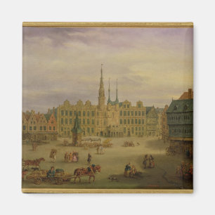 De Ville, Cambrai, c.1780 Place de L'Hotel Magnet