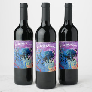 De Vin Étiquette D'Art Pour Bouteilles À Vins