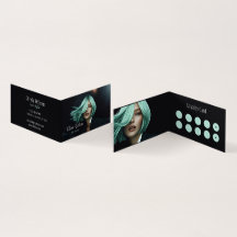 2 en 1 Business Loyalty carte cheveux styliste mod