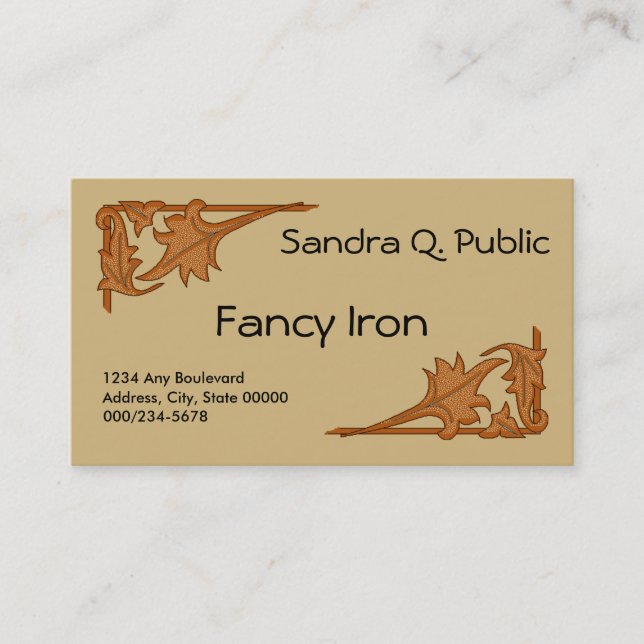 De Visite Bus. Carte - Supports feutrés (Devant)