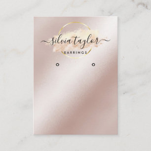 De Visite Calligraphie art Écouter carte d'affichage