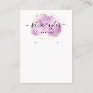 De Visite Calligraphie art Écouter carte d'affichage