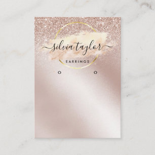 De Visite Calligraphie art Écouter carte d'affichage