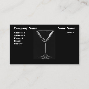De Visite Carte Bar/Boisson