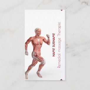 De Visite Carte Bisiness pour Remediy Massage Therapist