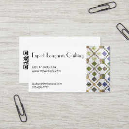 De Visite Carte Biz Amarna Quilt entièrement personnalisable