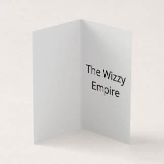 De Visite carte bizz