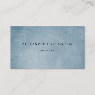 De Visite Carte bleue professionnelle. Homme moderne
