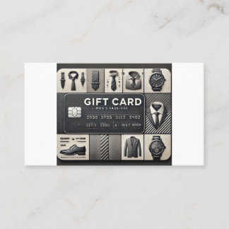De Visite Carte cadeau Homme Fashion Store - Le cadeau parfa