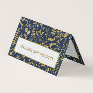 De Visite Carte cadeau Oriental Gold Boho Photo