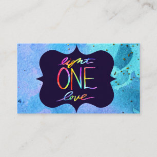 De Visite Carte d'achat spirituelle Light One Love