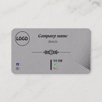 De Visite carte d'affaires design exclusive