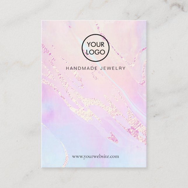 De Visite Carte d'affichage texture abstraite (Devant)