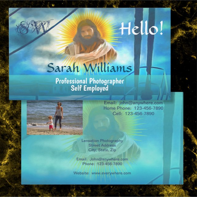 De Visite Carte d'appel My Light 0916 (Créateur téléchargé)