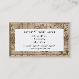 De Visite Carte du monde