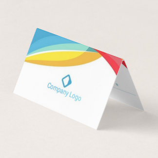De Visite Carte pliée du concepteur