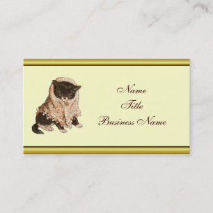 De Visite Carte professionnelle/profil Kitty Wrap