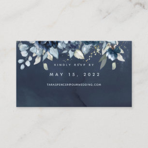 De Visite Carte RSVP en ligne des Mariages Roses en cascade