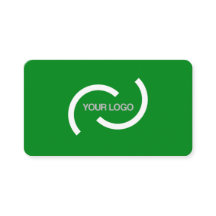 Carte verte élégante. Customisez avec votre propre