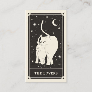 De Visite Cats célestes Mariage Tarot Enregistrer la carte d