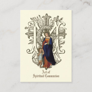 DE VISITE COLLECTIVITÉ SPIRITUELLE CARTE SAINTE PRIÈRE CAT