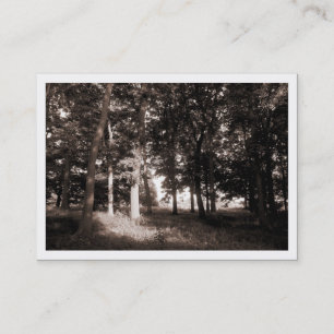 De Visite Edge of the Woods, Mini Carte photo (frontière)