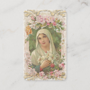 De Visite Fête des Mères Catholiques Souvenir Carte Sainte