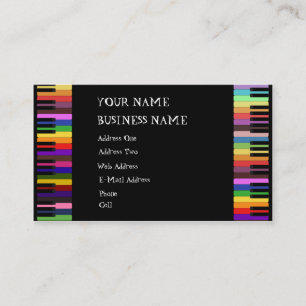 De Visite Keybaord - carte d'industrie musicale