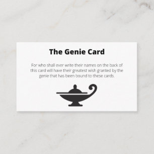 De Visite La Carte Géniale Vous Accorde Votre Souhait
