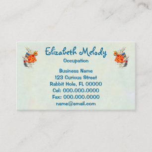 De Visite Le Rabbitt à Alice au pays des merveilles ~ Carte 