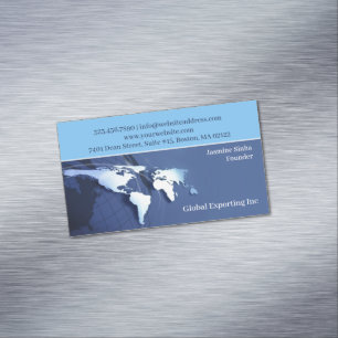 De Visite Magnétique Carte globale