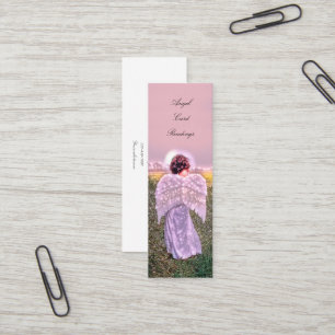 De Visite Mini Élégant Spirituel Lecture Carte Angel Lumineuse