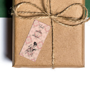 De Visite Mini Juste un autre chapitre... Signet vintage carte ro