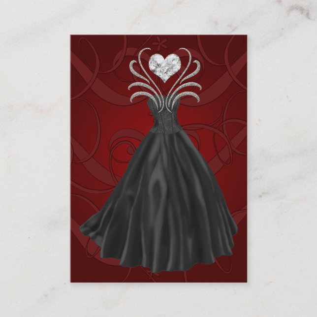 De Visite Mode / Carte Seamstress - SRF (Devant)