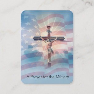 De Visite Prière pour les militaires Carte Sainte