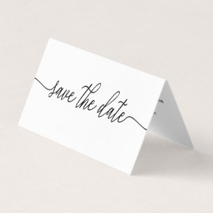 De Visite Simple Script Photo Enregistrer La Carte Date