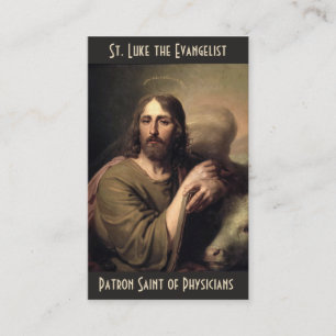 De Visite St. Luke Evangelist Patron des médecins Carte Sai