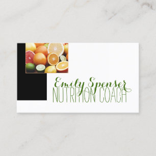 De Visite Vie saine Nutritionniste Fruit Box mignon Carte