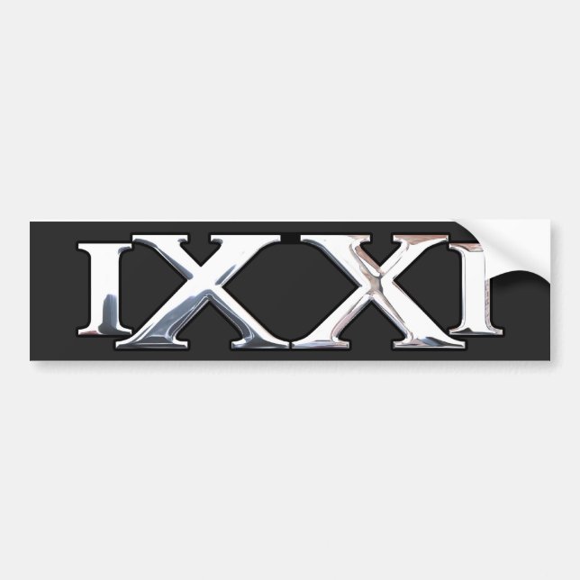 De Voiture 9/11 (IXXI) autocollant commémoratif (Devant)