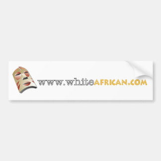 De Voiture Autocollant africain blanc