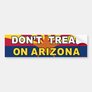 De Voiture autocollant anti Obama "Ne pas rouler sur Arizona"