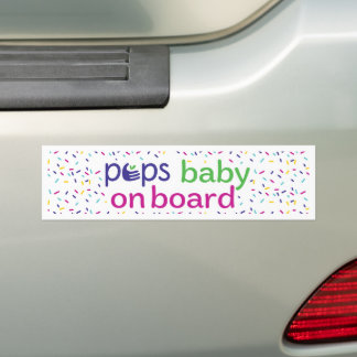 De Voiture Autocollant bébé à bord PEPS