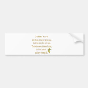 De Voiture Autocollant Christian Bumper