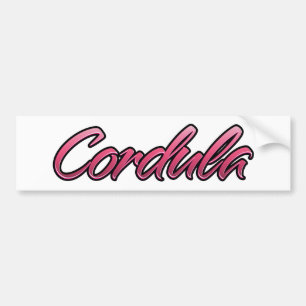 De Voiture Autocollant Cordula rose pâle